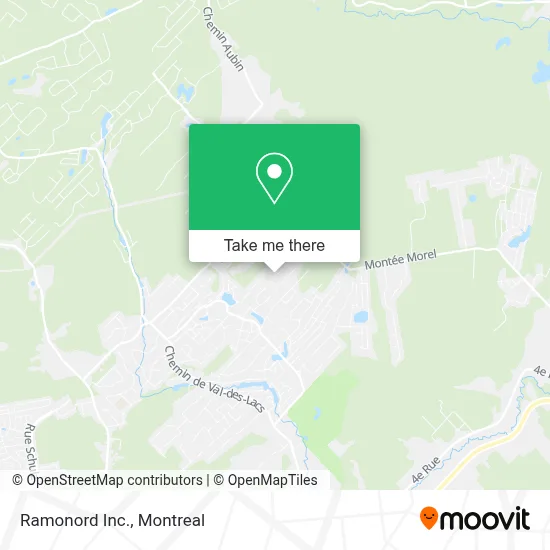 Ramonord Inc. map