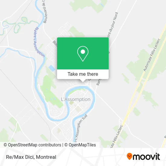 Re/Max Dici map