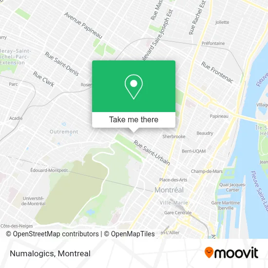 Numalogics map