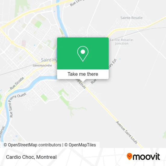 Cardio Choc map
