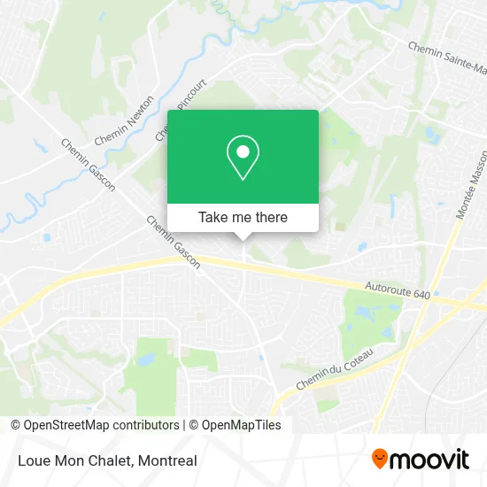 Loue Mon Chalet map