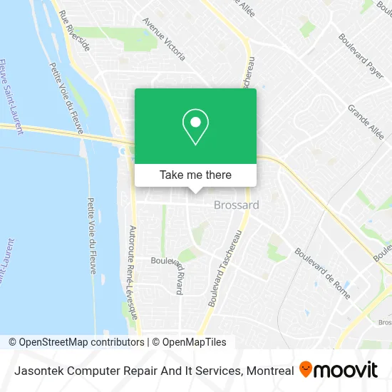 Jasontek Computer Repair And It Services map