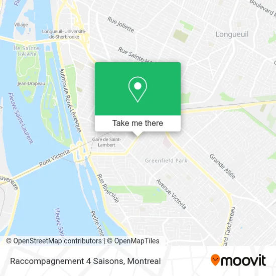 Raccompagnement 4 Saisons map