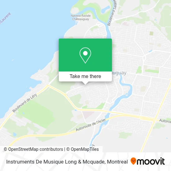 Instruments De Musique Long & Mcquade map