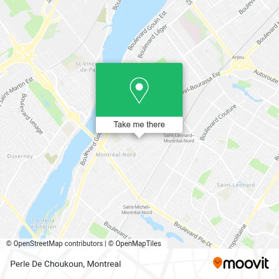 Perle De Choukoun map