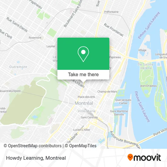 Howdy Learning map