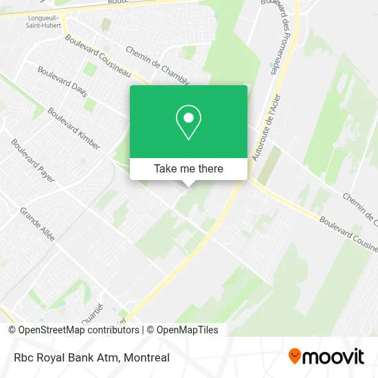 Rbc Royal Bank Atm map