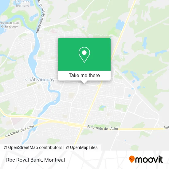 Rbc Royal Bank map
