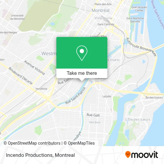 Incendo Productions map