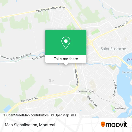 Map Signalisation map