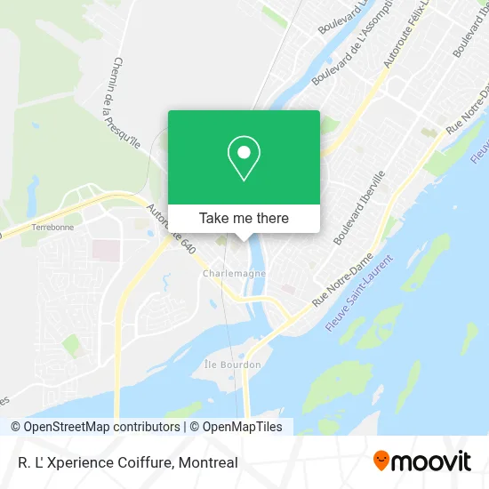 R. L' Xperience Coiffure map