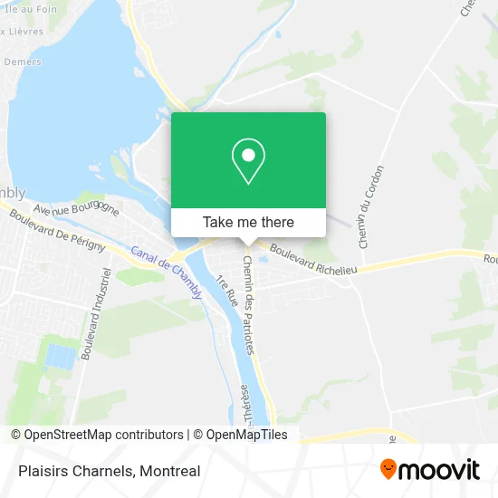 Plaisirs Charnels map
