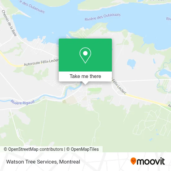 Watson Tree Services map