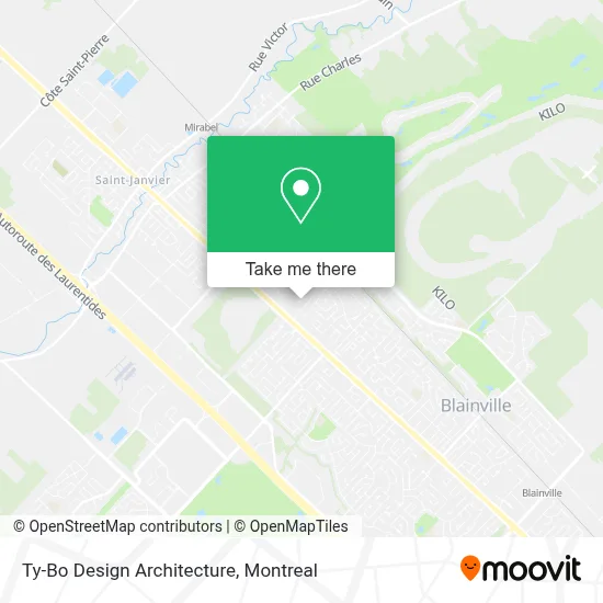 Ty-Bo Design Architecture map