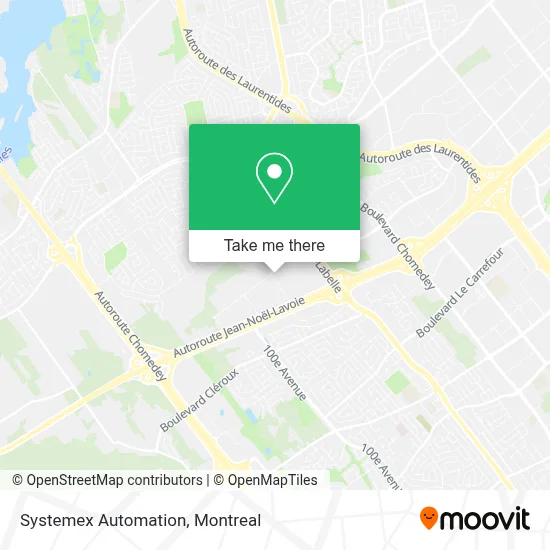 Systemex Automation map