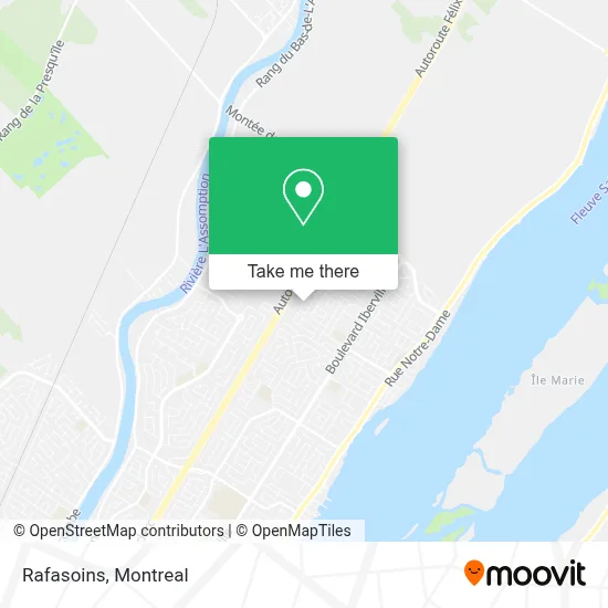 Rafasoins map