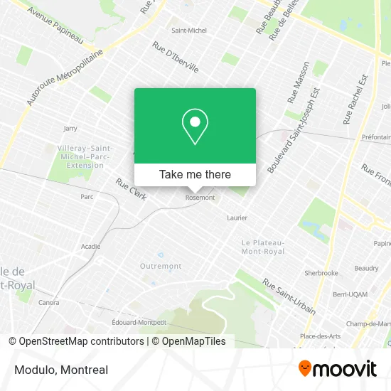 Modulo map