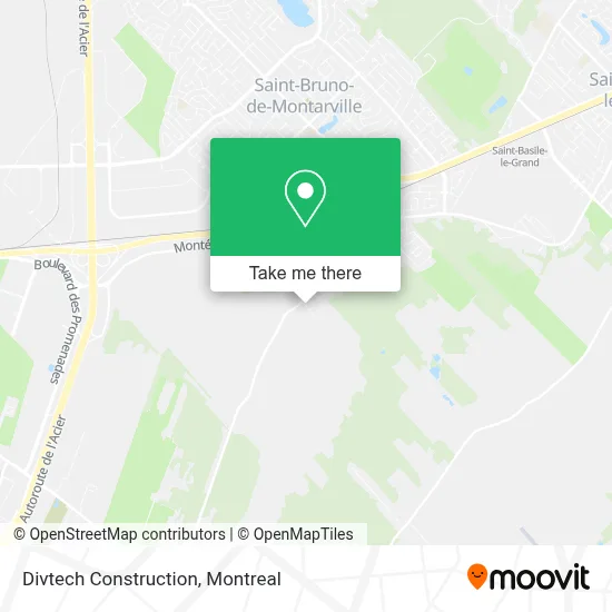 Divtech Construction map