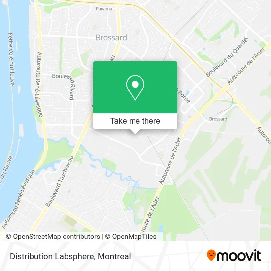 Distribution Labsphere map