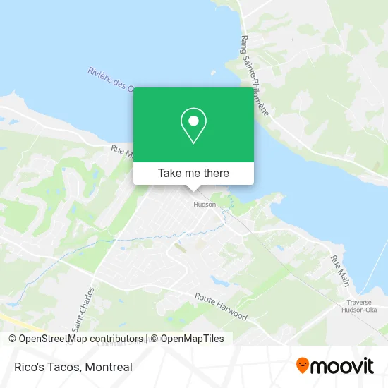 Rico's Tacos map
