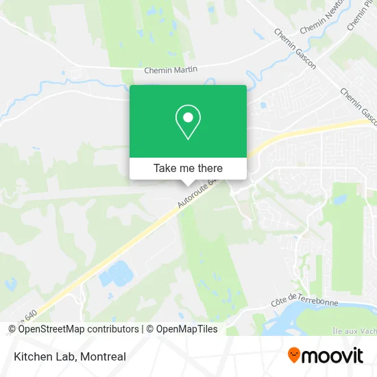 Kitchen Lab map