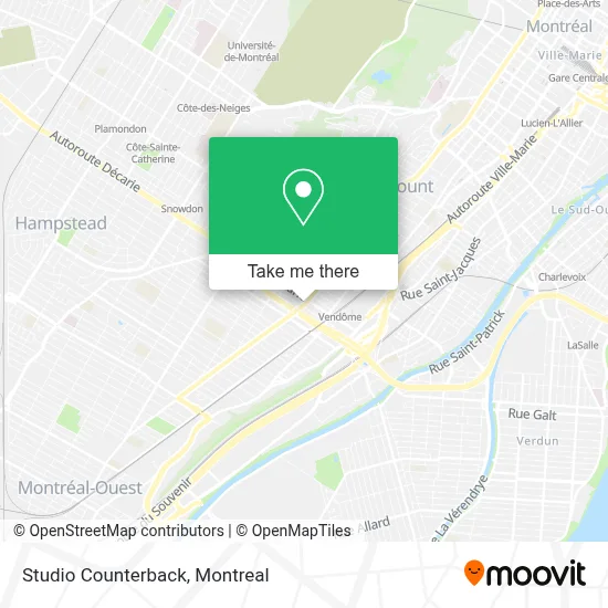Studio Counterback map
