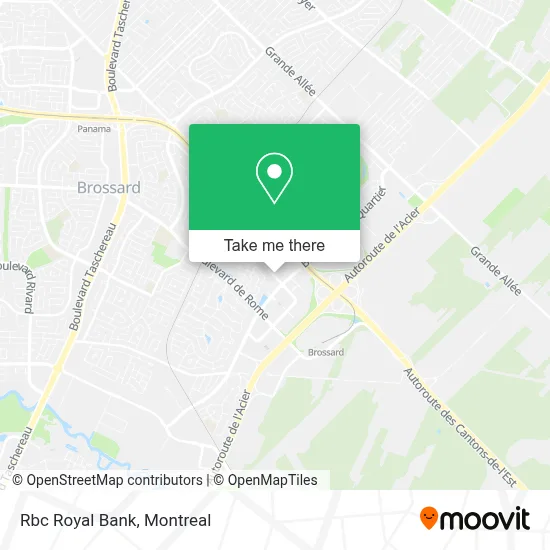 Rbc Royal Bank map