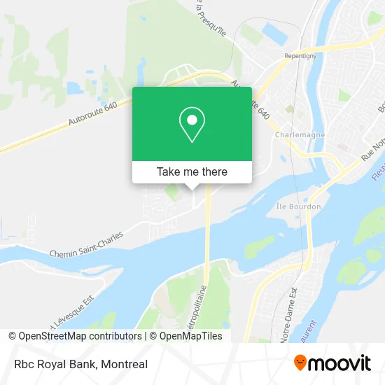 Rbc Royal Bank map