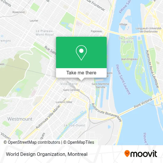 World Design Organization map
