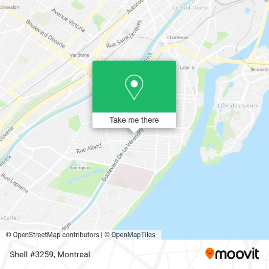 Shell #3259 map