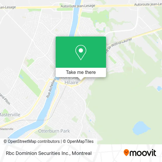 Rbc Dominion Securities Inc. map