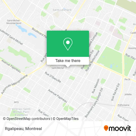 Rgalipeau map
