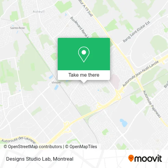 Designs Studio Lab map