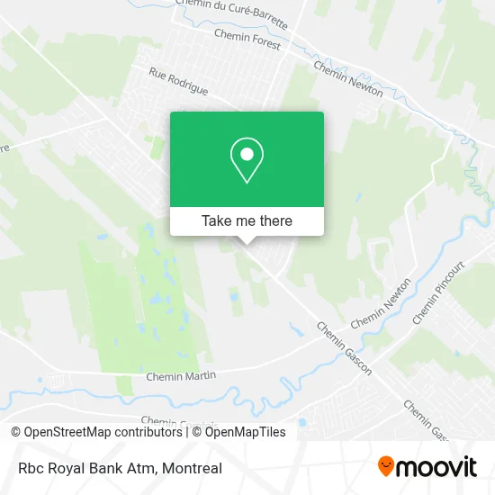 Rbc Royal Bank Atm map