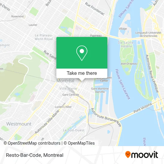 Resto-Bar-Code map