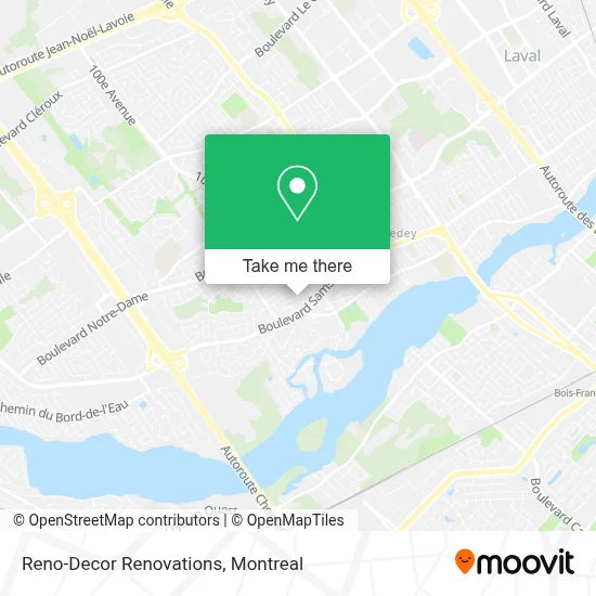 Reno-Decor Renovations map