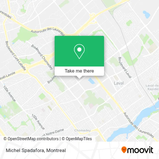 Michel Spadafora map