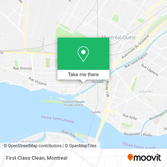 First Class Clean map