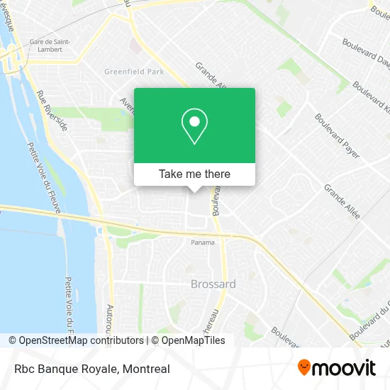 Rbc Banque Royale map