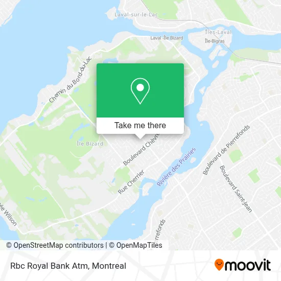 Rbc Royal Bank Atm map