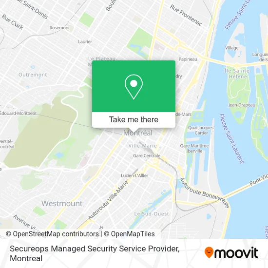 Secureops Managed Security Service Provider map