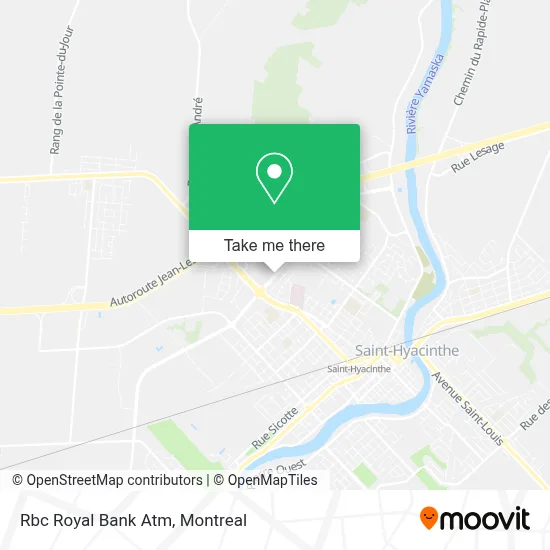 Rbc Royal Bank Atm map
