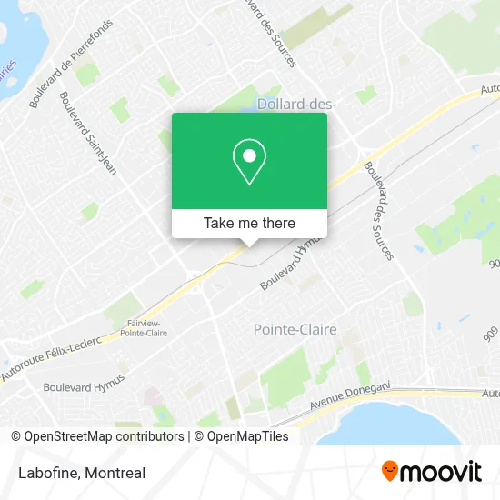 Labofine map