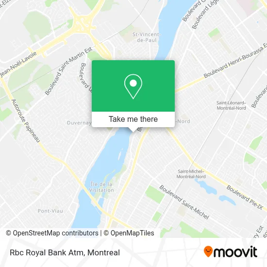 Rbc Royal Bank Atm map