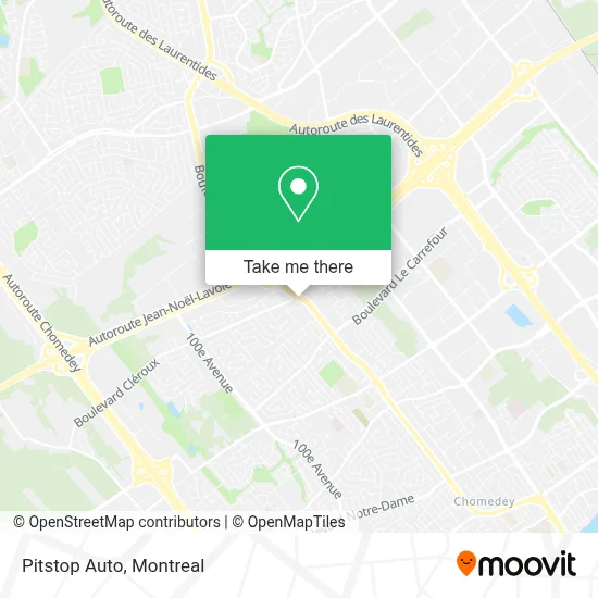 Pitstop Auto map