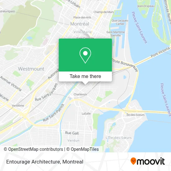 Entourage Architecture map