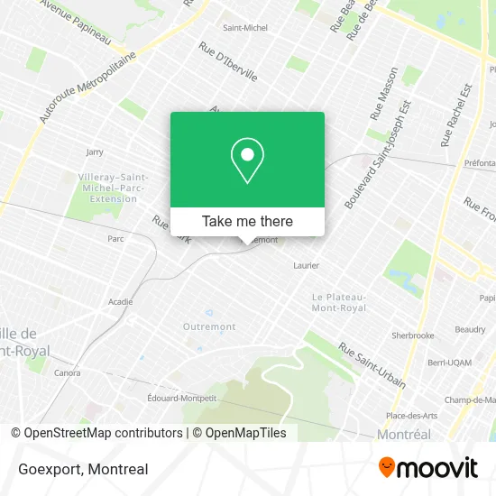 Goexport map