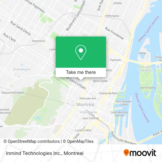 Inmind Technologies Inc. map