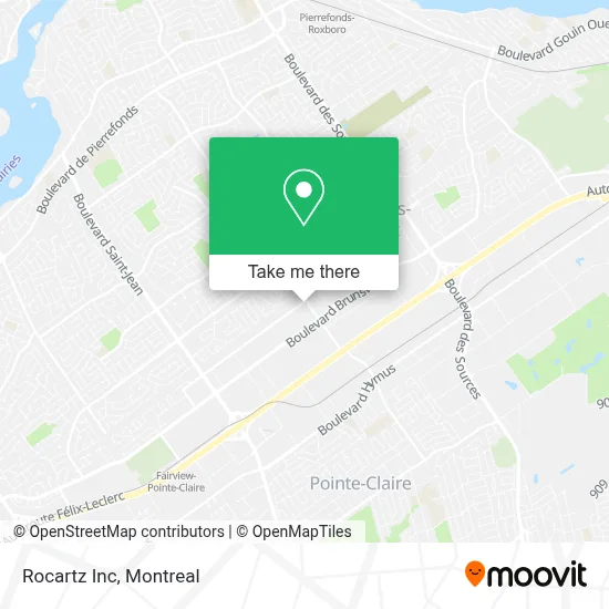 Rocartz Inc map