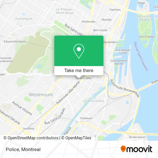 Police map